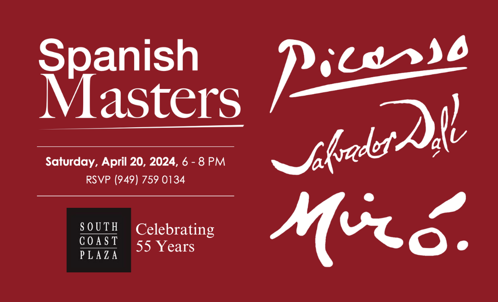 Celebrate the Spanish Masters in South Coast Plaza
