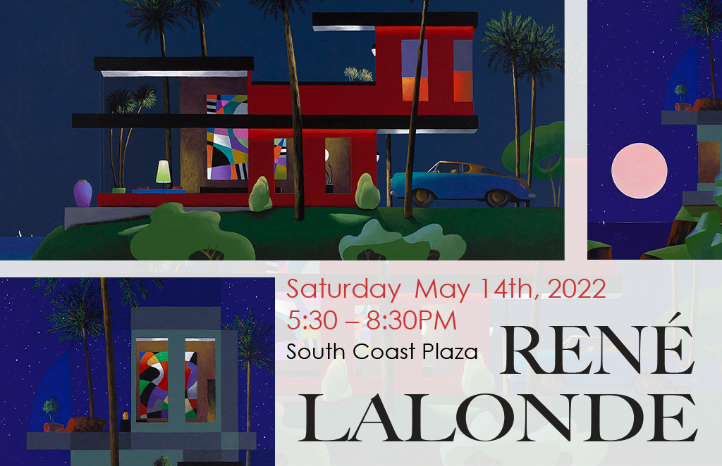Meet René Lalonde in South Coast Plaza Mall Costa Mesa