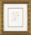 Le Jument de Compère Pierre, 1972 (Le Decameron, Plate I) by Salvador Dalí framed