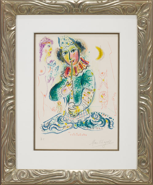 Marc Chagall、LE REVE、海外版超希少レゾネ、新品額付 Cirque. 1967. 38 lithographs. Limited edition of 270 copies