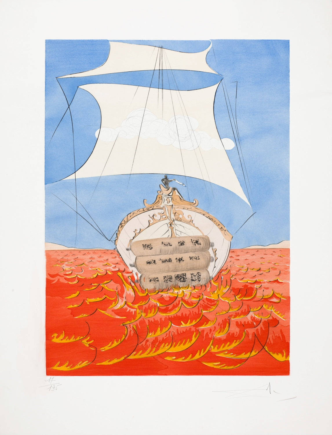 Levi (Twelve Tribes of Israel), 1973 by Salvador Dalí | Martin