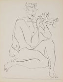 Faun Playing the Flute (Deux Contes, B.474), 1947