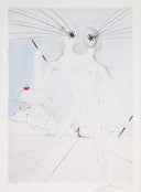 Bicephalous (Les Amours de Cassandre, pl. 255) by Salvador Dalí