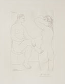 Two Nudes (Vollard Suite, B.209), 1934 by Pablo Picasso