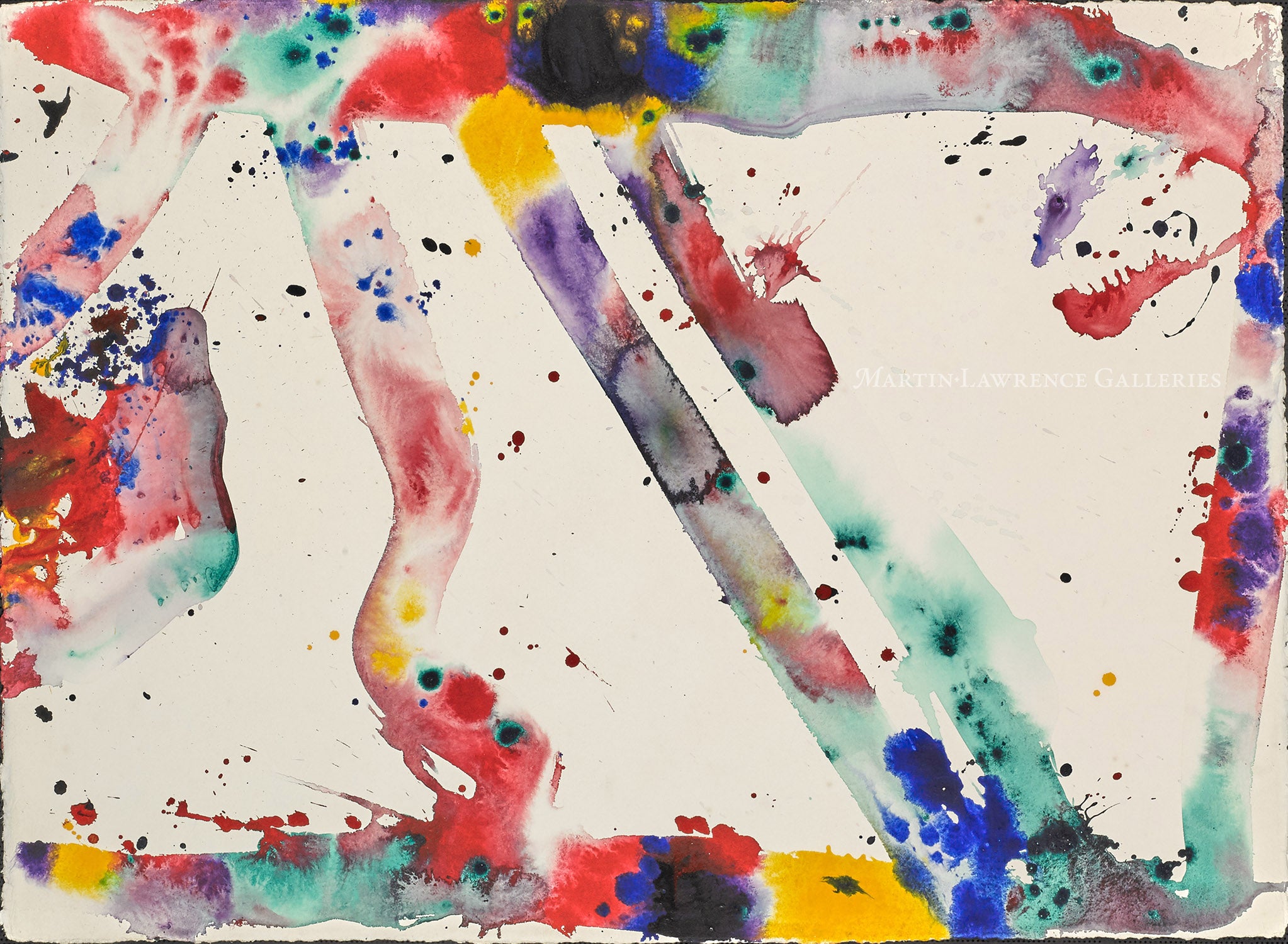 Untitled, 1970 by Sam Francis | Martin Lawrence Galleries