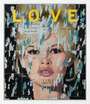 Bardot in Love, 2023 by François Fressinier framed