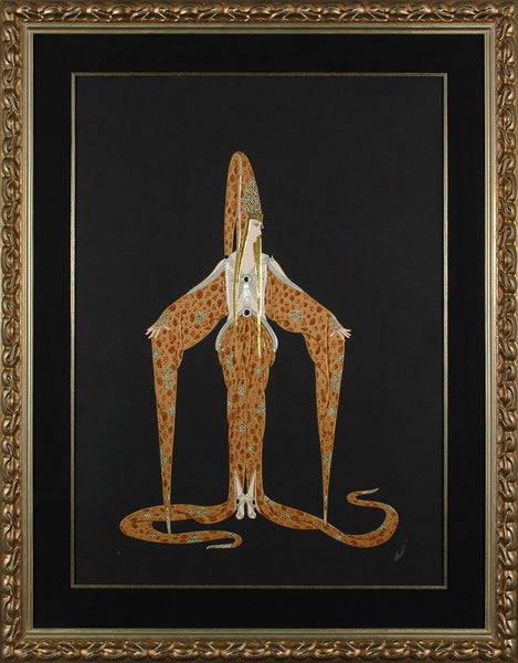 エルテERTE (Romain de Tirtoff)直筆水彩画(ガッシュ画) Starfish, 1986 by Erté - Romain de Tirtoff | Martin Lawrence
