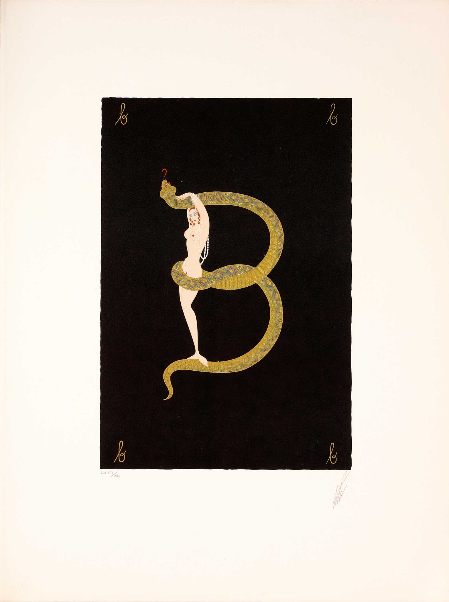 Erté - Alphabet – Martin Lawrence Galleries