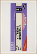 Liver Bacon Onions (The Last Supper), 1999 by Damien Hirst framed