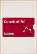 Corned Beef (The Last Supper), 1999 by Damien Hirst framed