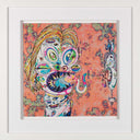 Homage to Francis Bacon (Study for Head of Isabel Rawsthorne, moiré), 2016