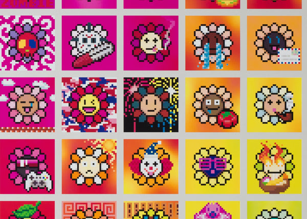 108 Bonnō Murakami.Flowers, 2022 by Takashi Murakami