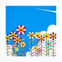 Takashi Murakami - Vapor Trail in the Blue Summer Sky, 2018