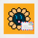 Murakami.Flower #3868 Air Mail, 2023