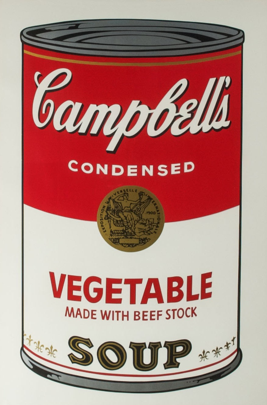 Vegetable Soup (Campbell's Soup I, FS.II.48), 1968 by Andy Warhol