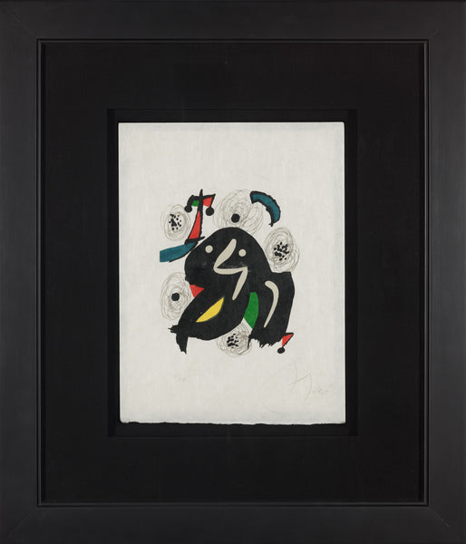【希少本】Joan Miró: Magnetic Fields【ヴィンテージ】 LTMIR1215SC_Framed_Art_LTMIR12