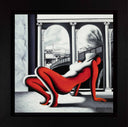 Scarlet Euphoria, 2023 by Mark Kostabi