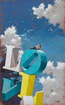 Four Letters in the Air no. 2, 2025 by Philippe Bertho