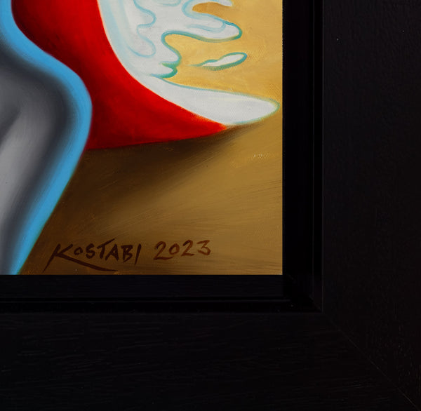 貴重一点物マークコスタビ MARK KOSTABI 直筆デッサン1989① ☆超貴重1991年マークコスタビMARK KOSTABI 直筆デッサン1点物 ☆