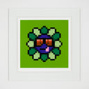 Murakami.Flower #10397 Brown Sunglasses by Takashi Murakami