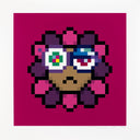 Murakami.Flower #2614 One-sided Glare by Takashi Murakami