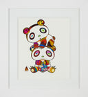 Two Panda Cubs in a Totem Pole by Takashi Murakami