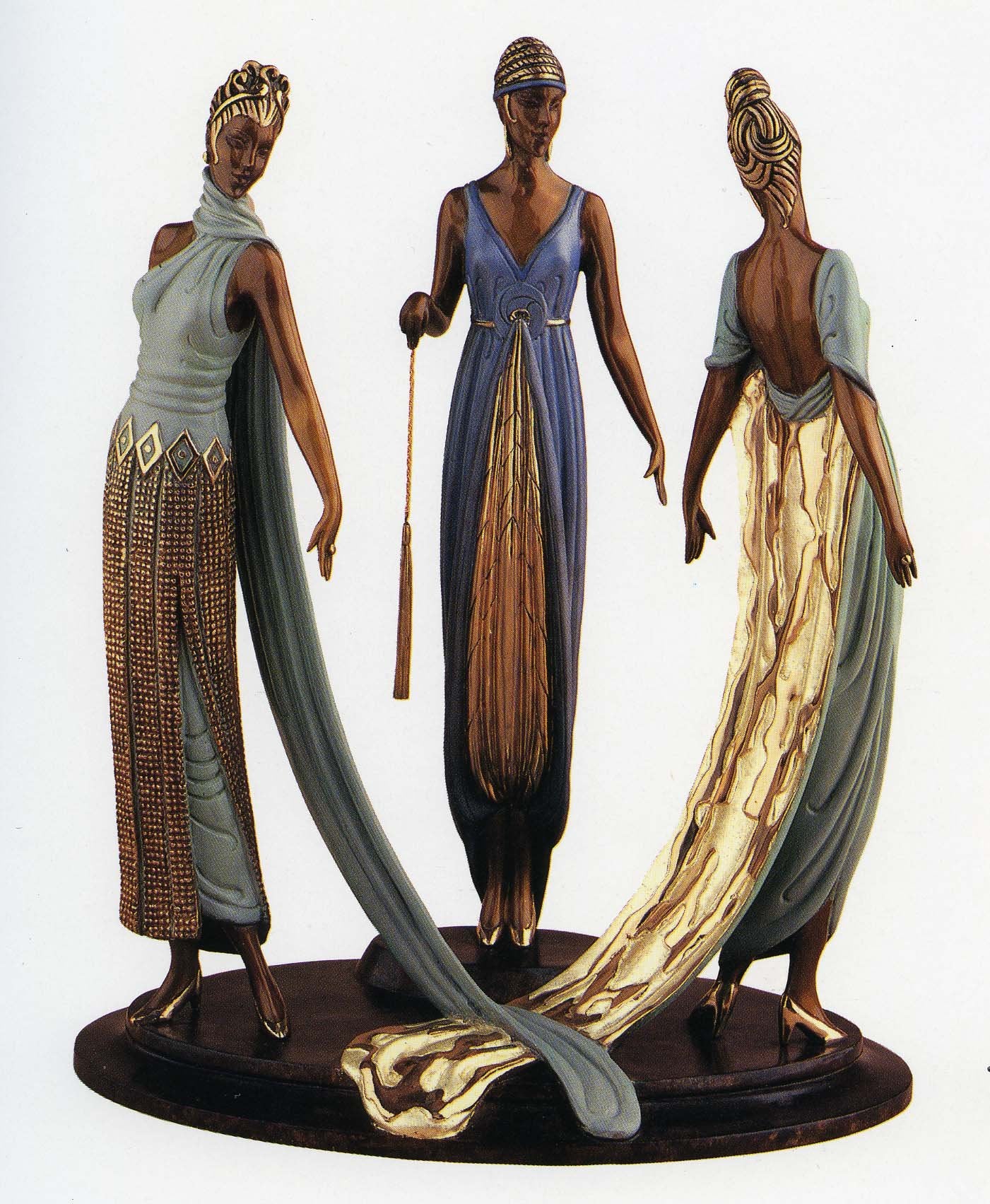 The Three Graces by Erté - Romain de Tirtoff | Martin Lawrence 
