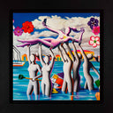 Supporting the Muse, 2022 by Mark Kostabi