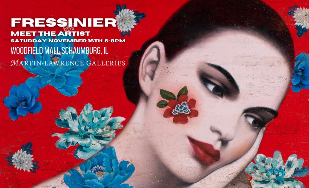 Martin Lawrence Galleries - Meet Françios Fressinier in Woodfield Mall in Schaumburg, IL