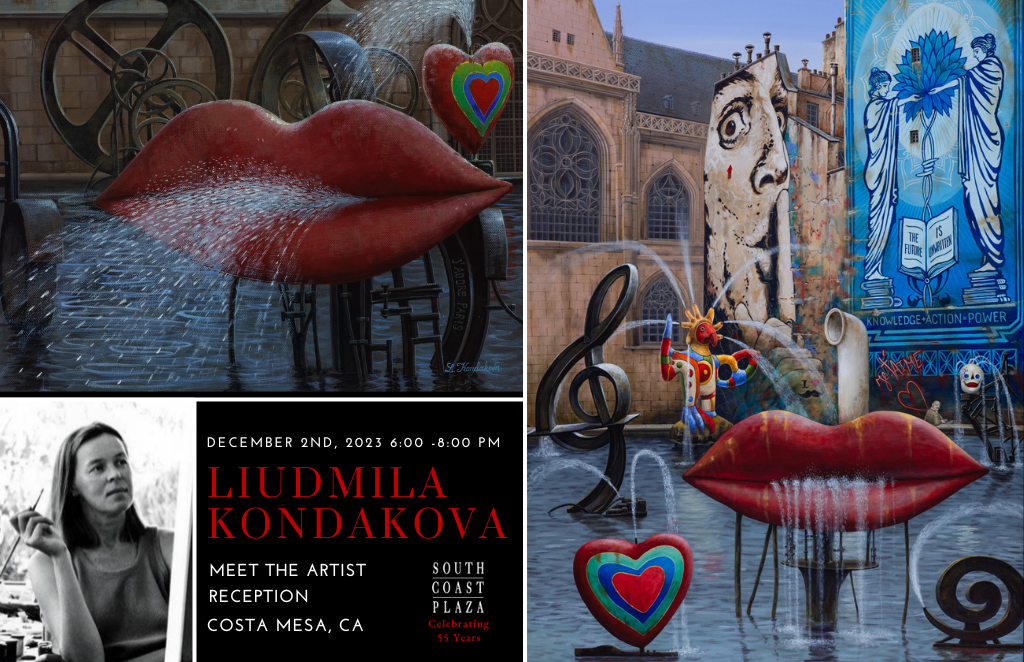 Martin Lawrence Galleries - Meet Liudmila Kondakova in South Coast Plaza Costa Mesa, CA!