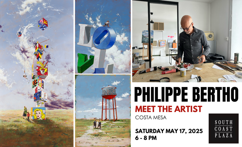Martin Lawrence Galleries - Philippe Bertho in South Coast Plaza Mall Costa Mesa, CA