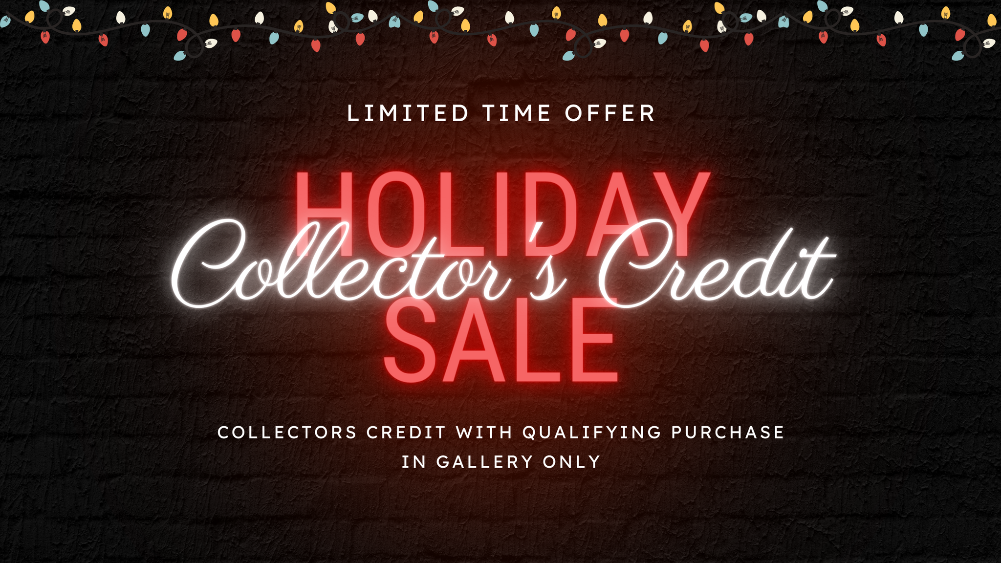 Collector's Credits are BACK!