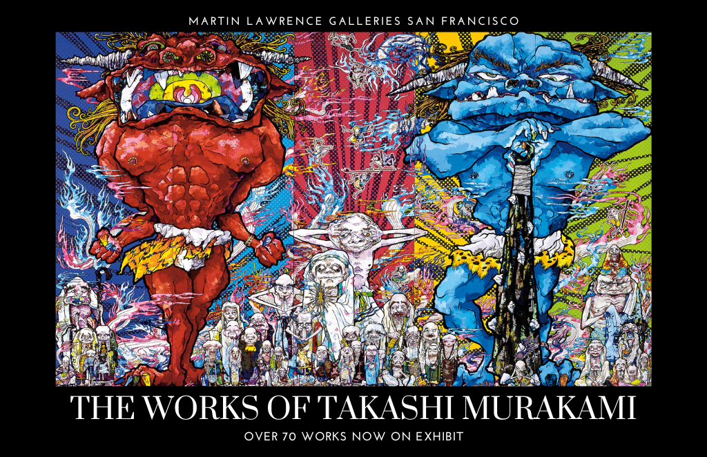 Martin Lawrence Galleries - The Works of Takashi Murakami - On Exhibit in San Francisco
