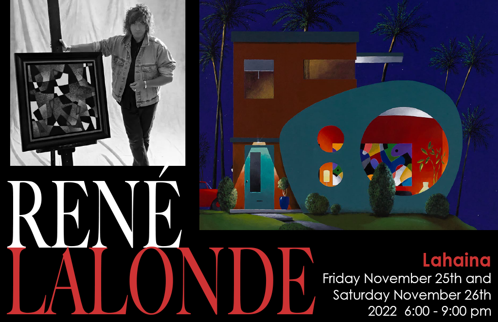 Martin Lawrence Galleries - Meet René Lalonde in Maui!