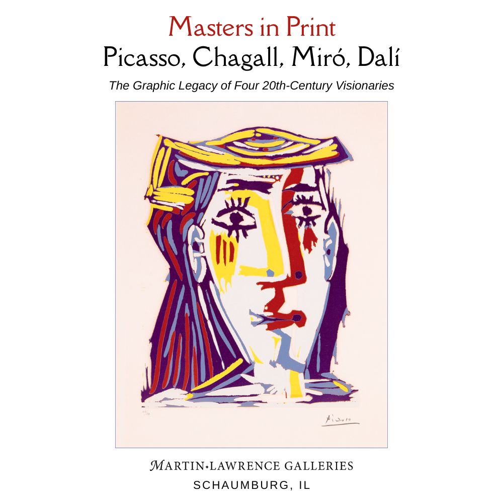 Martin Lawrence Galleries - Masters in Print: Picasso, Chagall, Miró, Dalí in Woodfield Mall