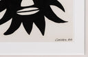 Large Black Face With Sun, 1968