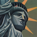 A Hare Out of Place II (Statue of Liberty), 2015
