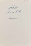 Clip or Broach (No.18.843), c.1980s by Erté verso