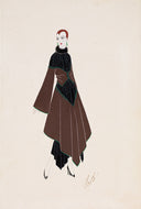 Untitled Fashion Design, 1919 by Erte 
