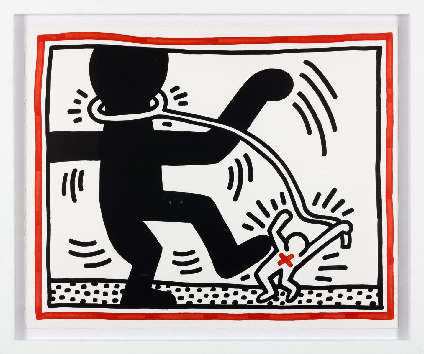 Free South Africa (#2), 1985 by Keith Haring | Martin Lawrence