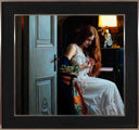 In the Evening, 2023 by Douglas Hofmann framed
