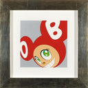 Takashi Murakami - And Then Red, 1999 framed
