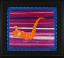 Kenny Scharf, Jade Pea God, 1989 – framed view
