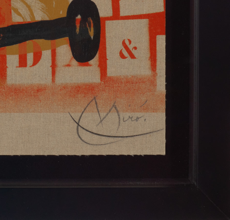 The Scholar - Green (M.615), 1969 by Joan Miró | Martin Lawrence