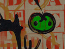 The Scholar - Green (M.615), 1969 by Joan Miró detail 1