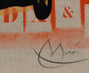 The Scholar - Green (M.615), 1969 by Joan Miró signature