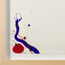 Untitled (SF63-039), 1963 by Sam Francis detail corner