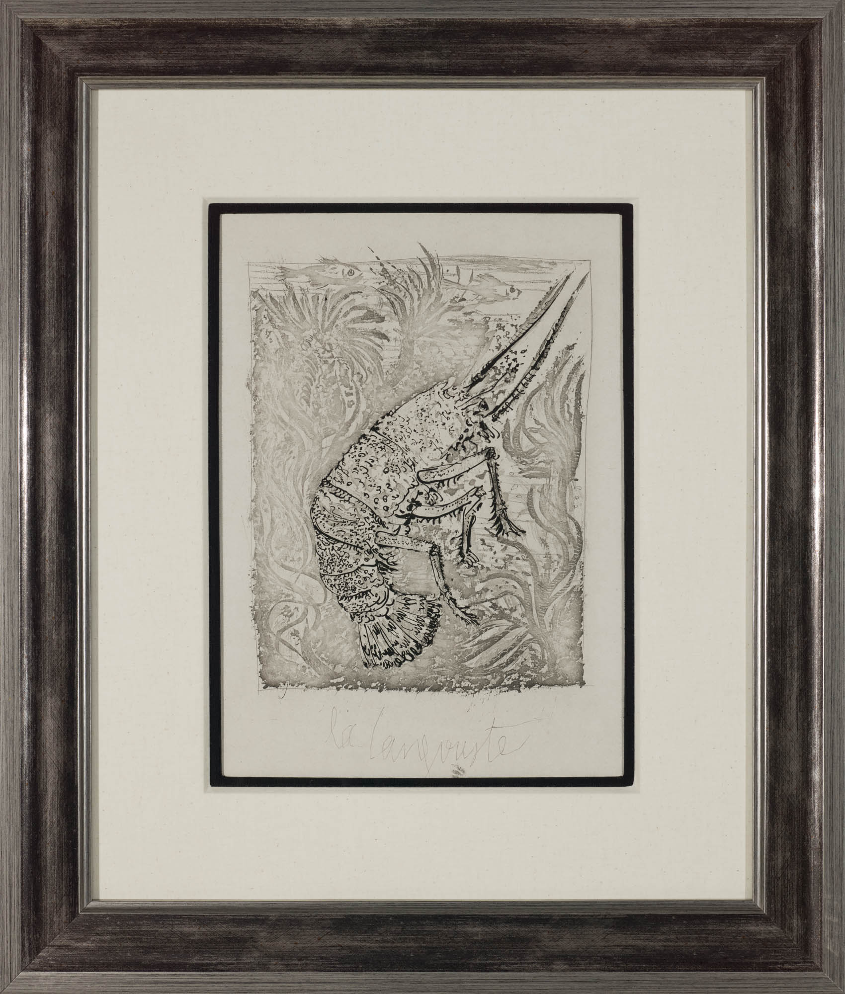 The Lobster (Histoire Naturelle - Textes de Buffon, B.352), 1942