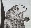 The Monkey (Histoire Naturelle - Textes de Buffon, B.339), 1942