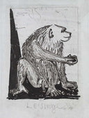 The Monkey (Histoire Naturelle - Textes de Buffon, B.339), 1942